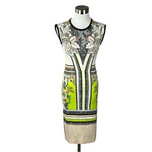 Roberto Cavalli Printed Lace Lined V-Neck Sleeveless Dress
Size: S, US4, IT40